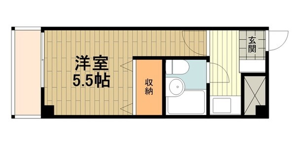 平岡マンションの物件間取画像